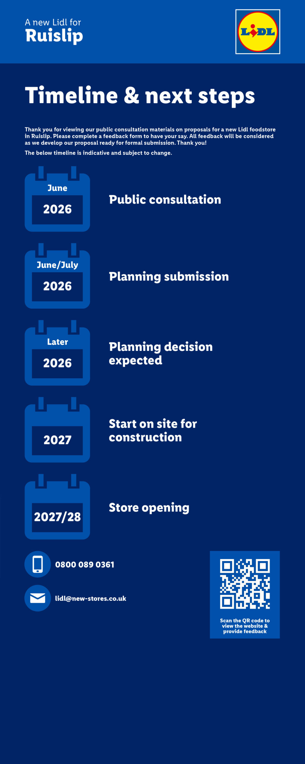 timeline banner